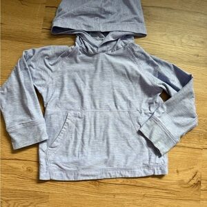 Hanna Andersson heathered lavender Kids Hoodie 3T